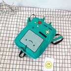 Cute BMO Gameboy Cartoon Backpack Bag Aesthetic Casual Summer E-Girl Kawaii Korean Japanese Harajuku