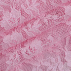 Pink Lace Bow Corset Top