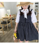 Cute Summer Preppy Loose Casual Plaid Checkered Tank Dress E-Girl Kawaii Korean Japanese Harajuku Retro Streetwear