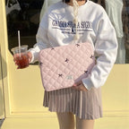 Bow Padded Sleeve Laptop Bag