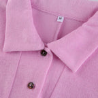 Pink Button Up Romper