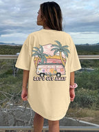 Caravan Print Short Sleeve T-shirt