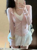 Pastel Zipper Hoodie