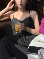 Black Corset Maxi Dress