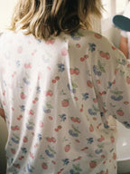 2PCS Floral Oversized Pajama Set