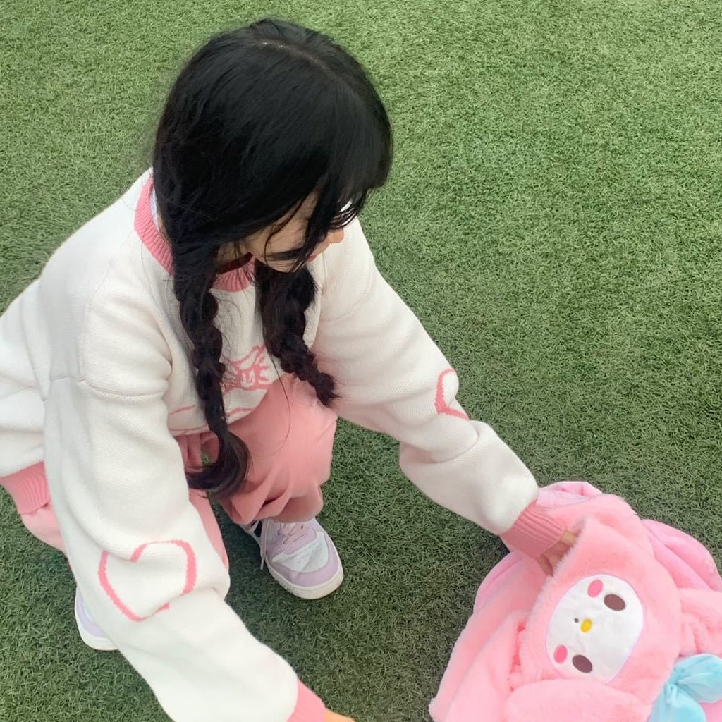 Japanese Anime Long Sleeve Knit Sweater