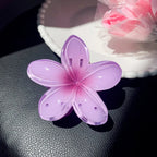 Frangipani Flower Claw Clip