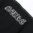 Sexy Black Goth Punk Letter Print Metal Chain Camisole Tank Crop Top Shirt Summer E-Girl Kawaii Korean Japanese Harajuku Retro Streetwear