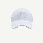 Bow Ribbon Rhinestone Baseball Cap