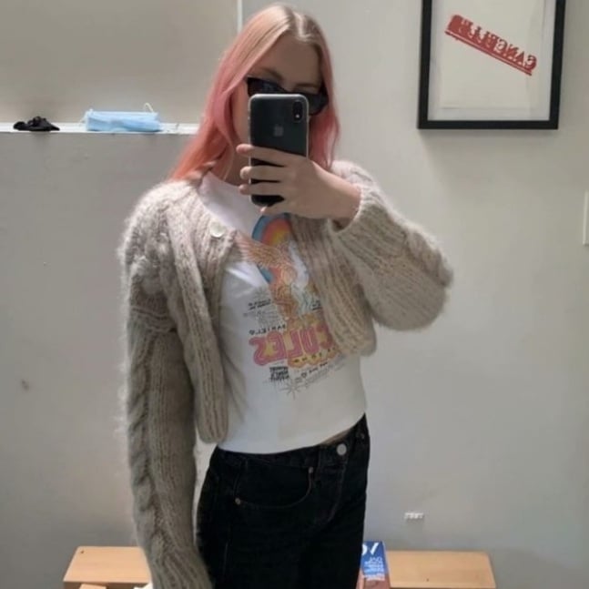 Cute White Rainbow Unicorn Print Graphic Vintage Band Short Sleeve T-shirt Aesthetic Casual Summer E-Girl Kawaii Korean Japanese Haraju