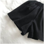 Cute Black White Sky Star Moon Planet Embroidery Casual Sport Shorts Cycling Running Gym High Waist E-Girl Kawaii Korean Japanese Harajuku Streetwear