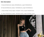 Removable Cut Out Wide Leg Jeans