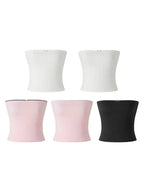 Rose Trim Tube Top