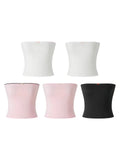 Rose Trim Tube Top