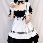 Japanese Maid Dress Costume Set