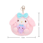 Cute Anime Japanese Plush Coin Purse Wallet Storage Bag Pendant