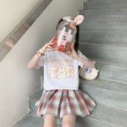 Rabbit Print Short Sleeve T-shirt