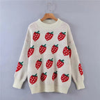 Strawberry Knit Sweater