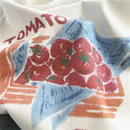 Tomato Print Short Sleeve T-shirt