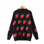 Strawberry Knit Sweater