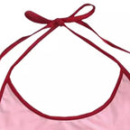 Pink Love Heart Print Halter Backless Spaghetti Strap Camisole Crop Top Summer Aesthetic Casual E-Girl Kawaii Korean Japanese Harajuku