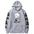 Japanese Anime Superhero Cartoon Print Hoodie