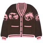 Japanese Anime V Neck Pocket Sweater