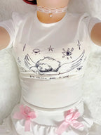 Angel Cupid Crop Top