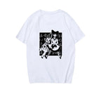 Anime Girl Doll Print Short Sleeve T-shirt
