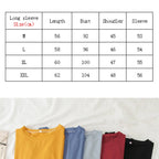 Cute Casual Summer Cartoon Funny Embroidery Loose Oversized Long Sleeve Tee Shirt T-shirt Top E-Girl Kawaii Korean Japanese Harajuku Retro Streetwear
