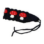 Mushroom Crochet Headband