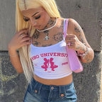 Letter Print Tank Top