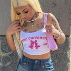 Letter Print Tank Top