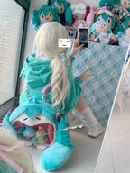 Blue Cat Ear Hoodie