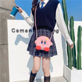 Pink Japanese Anime Cartoon Plush Handbag Messenger Bag