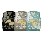 Swimming Duck Knit Sweater Vest