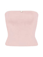 Rose Trim Tube Top