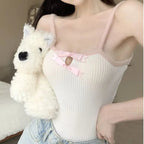 Bow Knit Tank Top