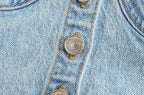 Blue Denim Tube Top