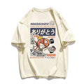 Japanese Fish Print Short Sleeve T-shirt