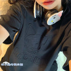 Japanese Anime Logo Short Sleeve T-shirt