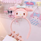 Cute Anime Cartoon Plush Doll Headband Hair Accessories