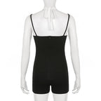 2PCS Black Romper
