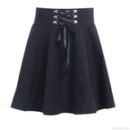 Flared Mini Skater School Skirt