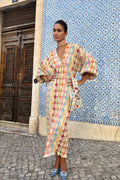 Gladys Chic Boho Maxi Dress Silhouette Collection