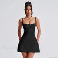 Floral Slim Bodycon A-line Vacation Dress