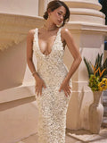 Floral Slim Bodycon Maxi Vacation Dress