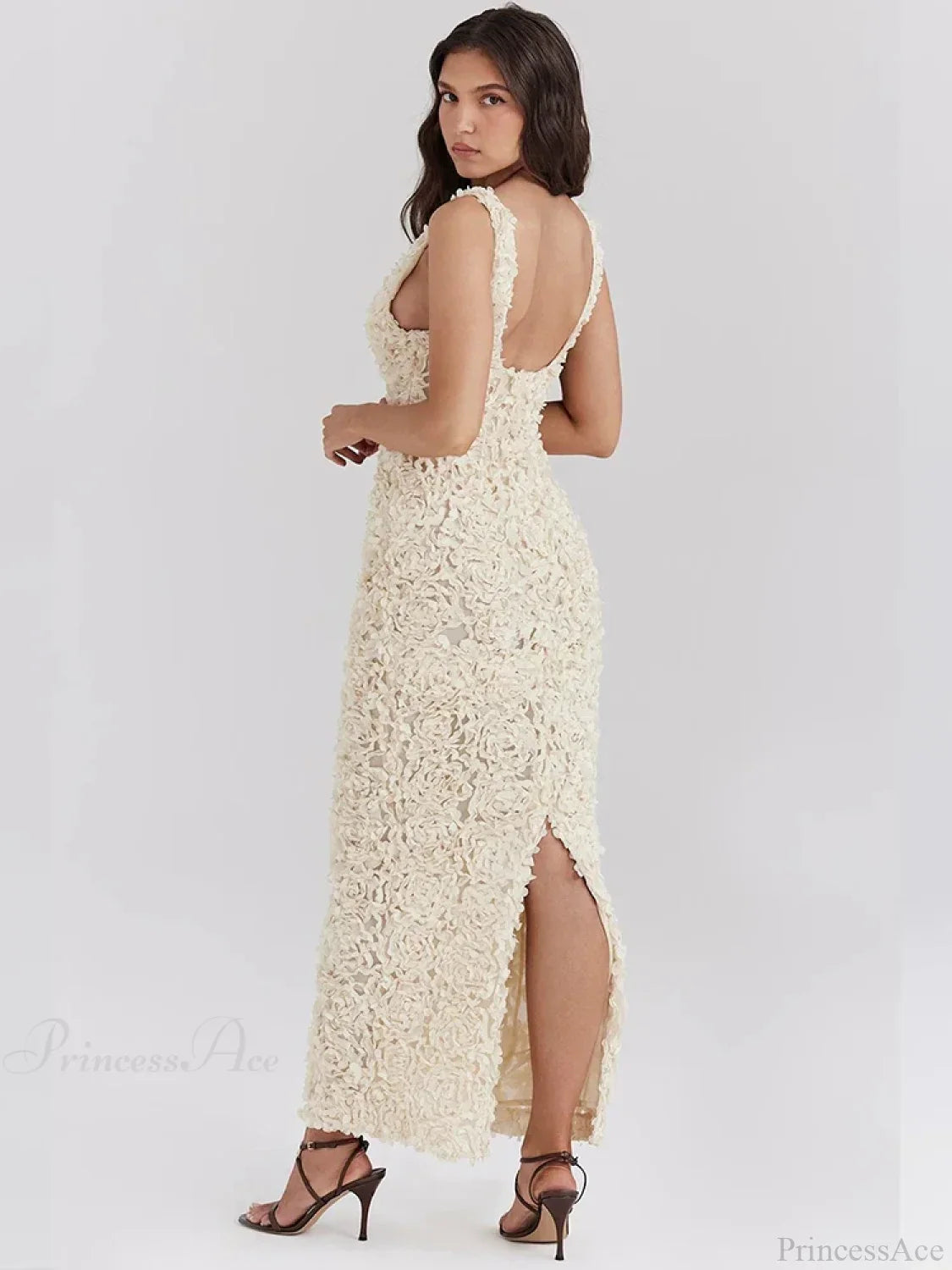 Floral Slim Bodycon Maxi Vacation Dress