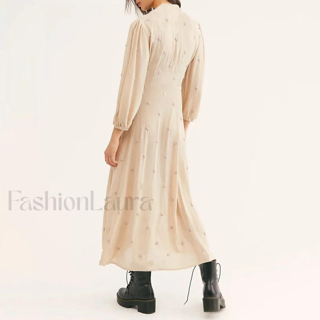 Floral Swing Maxi Dress