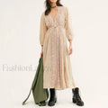 Floral Swing Maxi Dress